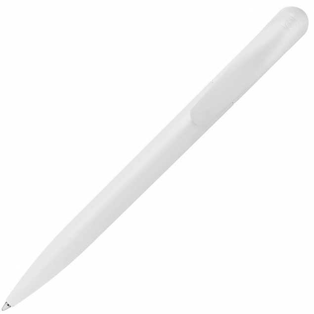 Ручка шариковая Nature Plus Matt, белая с логотипом  заказать по выгодной цене в кибермаркете AvroraStore