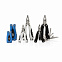 Мультитул Mini Fix с пассатижами, синий с логотипом  заказать по выгодной цене в кибермаркете AvroraStore