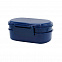 Ланчбокс (контейнер для еды) Grano, распродажа, синий с логотипом  заказать по выгодной цене в кибермаркете AvroraStore
