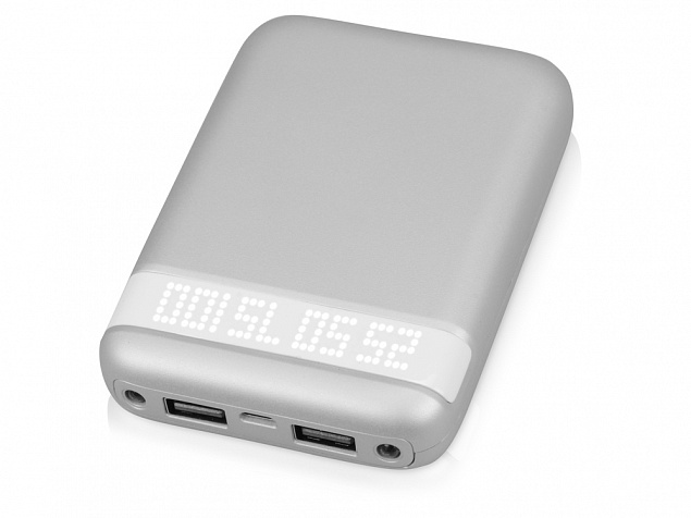 Портативное зарядное устройство "Argent",  10000 mAh с логотипом  заказать по выгодной цене в кибермаркете AvroraStore