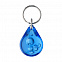 Брелок Flux, синий с логотипом  заказать по выгодной цене в кибермаркете AvroraStore
