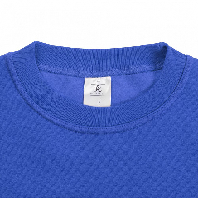 Толстовка ID.002 ярко-синий с логотипом  заказать по выгодной цене в кибермаркете AvroraStore