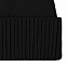 Шапка Hing, черная с логотипом  заказать по выгодной цене в кибермаркете AvroraStore