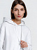 Худи унисекс Phoenix, белое с логотипом  заказать по выгодной цене в кибермаркете AvroraStore