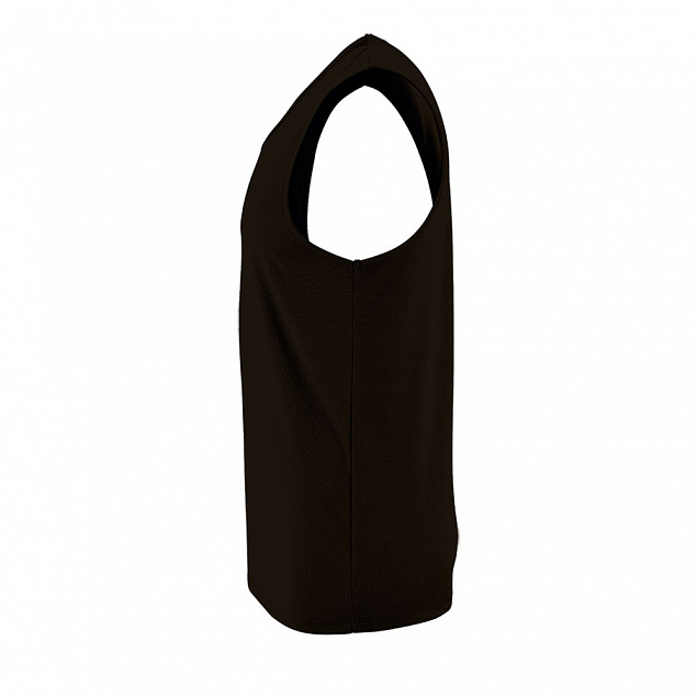Майка мужская SPORTY TT MEN, черная с логотипом  заказать по выгодной цене в кибермаркете AvroraStore