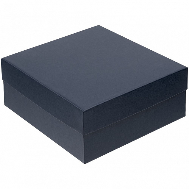 Коробка Emmet, большая, синяя с логотипом  заказать по выгодной цене в кибермаркете AvroraStore