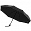 Зонт складной с защитой от УФ-лучей Sunbrella, черный с логотипом  заказать по выгодной цене в кибермаркете AvroraStore