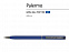 Ручка металлическая шариковая «Palermo», софт-тач с логотипом  заказать по выгодной цене в кибермаркете AvroraStore