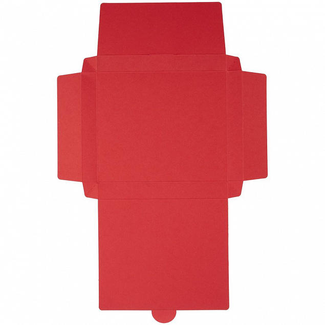 Коробка самосборная Flacky, красная с логотипом  заказать по выгодной цене в кибермаркете AvroraStore