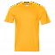 Футболка унисекс без бокового шва STAN хлопок 160, 02 Жёлтый с логотипом  заказать по выгодной цене в кибермаркете AvroraStore