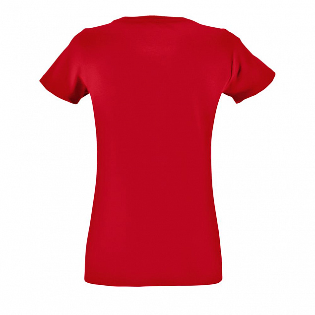 Футболка женская Regent Fit Women, красная с логотипом  заказать по выгодной цене в кибермаркете AvroraStore