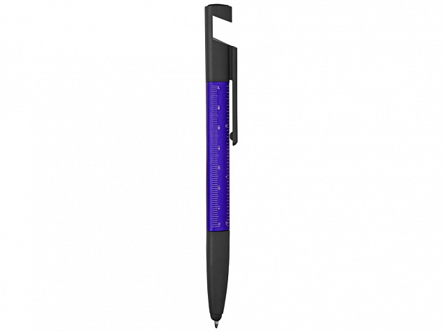 Ручка-стилус металлическая шариковая «Multy» с логотипом  заказать по выгодной цене в кибермаркете AvroraStore