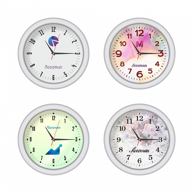 Часы настенные Veldi XL на заказ с логотипом  заказать по выгодной цене в кибермаркете AvroraStore