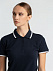 Рубашка поло женская Practice Women 270, голубая с белым с логотипом  заказать по выгодной цене в кибермаркете AvroraStore