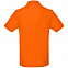 Рубашка поло мужская Inspire, оранжевая с логотипом  заказать по выгодной цене в кибермаркете AvroraStore