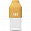 Бутылка MB Positive S, желтая (горчичная) с логотипом  заказать по выгодной цене в кибермаркете AvroraStore