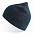 Шапка вязаная "SHINE" светоотражающая, черный, 50% переработанный полиэстер, 50% акрил  с логотипом  заказать по выгодной цене в кибермаркете AvroraStore