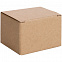 Коробка для кружки Stocky, крафт с логотипом  заказать по выгодной цене в кибермаркете AvroraStore