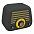 Колонка беспроводная RETRO L, цвет коричневый  с логотипом  заказать по выгодной цене в кибермаркете AvroraStore