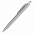 Шариковая ручка Quattro, серебряная с логотипом  заказать по выгодной цене в кибермаркете AvroraStore