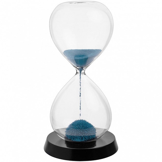 Магнитный антистресс Elusive Time, синий с логотипом  заказать по выгодной цене в кибермаркете AvroraStore