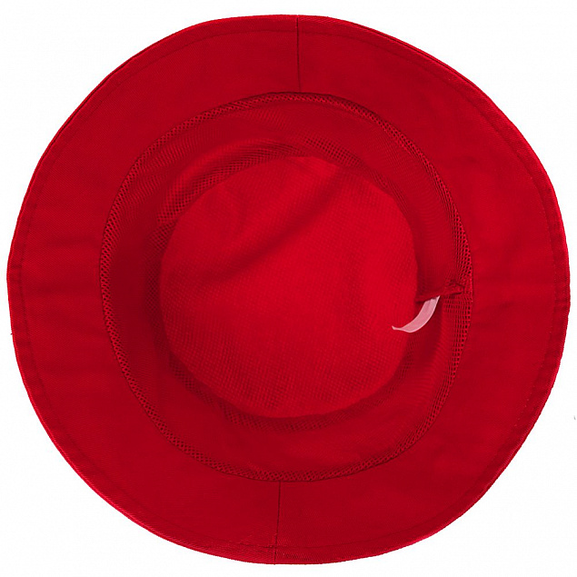 Панама Vento, красная с логотипом  заказать по выгодной цене в кибермаркете AvroraStore