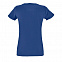 Футболка женская Regent Fit Women, ярко-синяя с логотипом  заказать по выгодной цене в кибермаркете AvroraStore