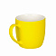 Керамическая кружка Viana, желтая с логотипом  заказать по выгодной цене в кибермаркете AvroraStore