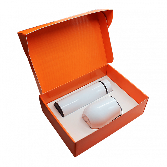 Набор Hot Box C W, белый с логотипом  заказать по выгодной цене в кибермаркете AvroraStore