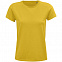 Футболка женская Crusader Women, желтая с логотипом  заказать по выгодной цене в кибермаркете AvroraStore