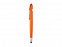 Ручка-стилус шариковая Rio, оранжевый с логотипом  заказать по выгодной цене в кибермаркете AvroraStore