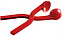 Снежколеп, красный с логотипом  заказать по выгодной цене в кибермаркете AvroraStore
