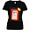 Футболка женская «Сода», черная с логотипом  заказать по выгодной цене в кибермаркете AvroraStore
