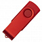 USB flash-карта DOT (16Гб), красный, 5,8х2х1,1см, пластик, металл с логотипом  заказать по выгодной цене в кибермаркете AvroraStore