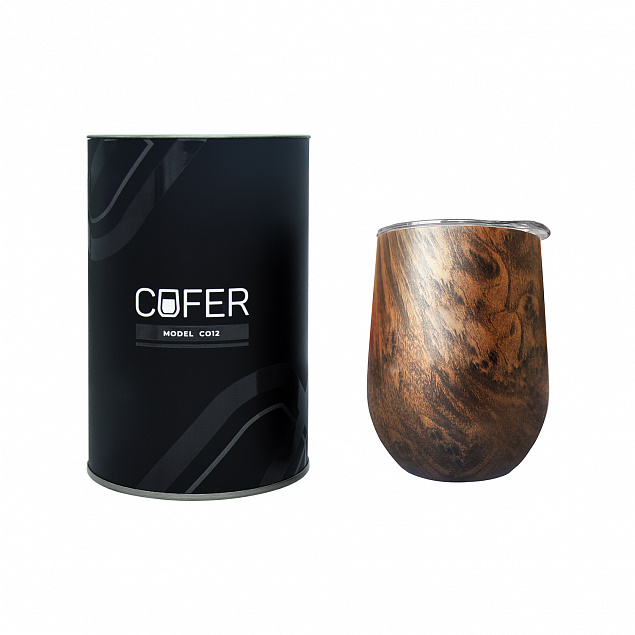 Набор Cofer Tube design CO12d black, дерево  с логотипом  заказать по выгодной цене в кибермаркете AvroraStore