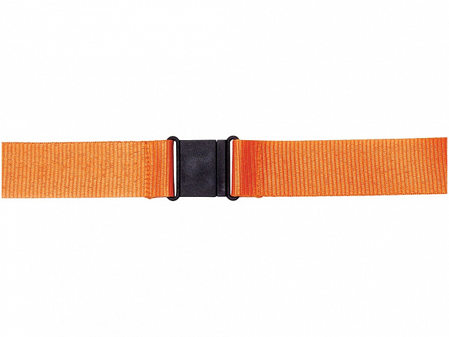 Шнурок Yogi со съемным креплением, оранжевый с логотипом  заказать по выгодной цене в кибермаркете AvroraStore