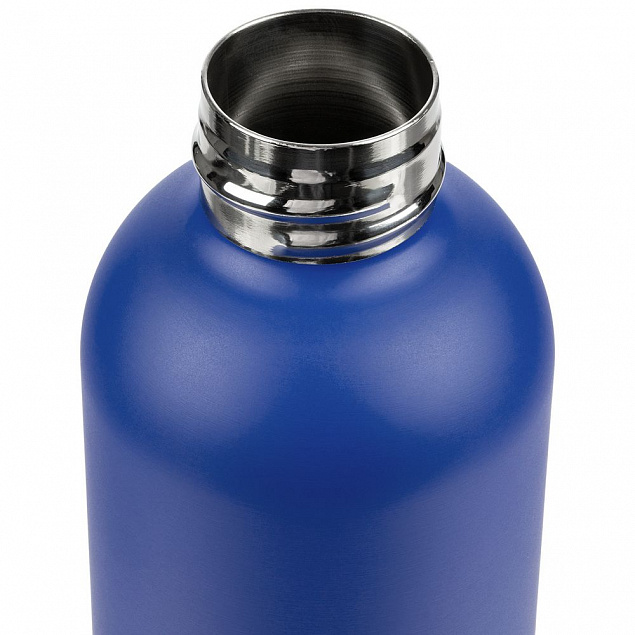 Термобутылка Glendale, синяя с логотипом  заказать по выгодной цене в кибермаркете AvroraStore