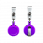 Ретрактор 4hand (фиолетовый) с логотипом  заказать по выгодной цене в кибермаркете AvroraStore