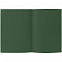 Ежедневник Flat, недатированный, зеленый с логотипом  заказать по выгодной цене в кибермаркете AvroraStore