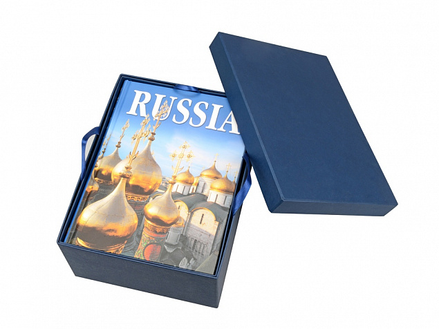 Подарочный набор Музыкальная Россия: балалайка, книга  RUSSIA с логотипом  заказать по выгодной цене в кибермаркете AvroraStore