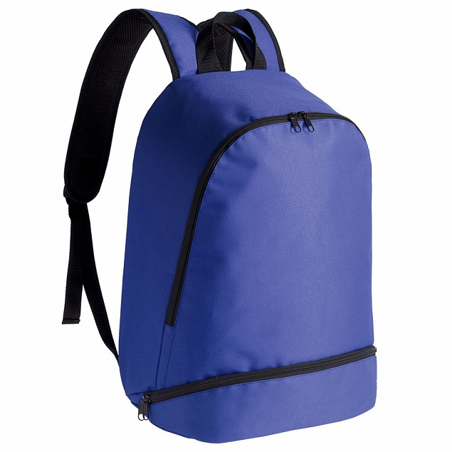 Рюкзак спортивный Athletic, синий с логотипом  заказать по выгодной цене в кибермаркете AvroraStore