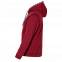 Толстовка мужская 18 Бордовый меланж с логотипом  заказать по выгодной цене в кибермаркете AvroraStore
