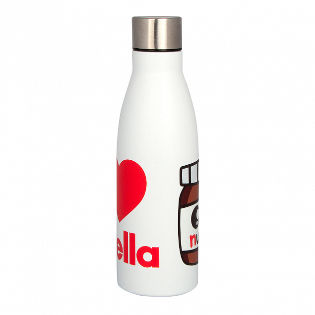 Термобутылка вакуумная герметичная Portobello, Fresco Neo, 500 ml, белая с логотипом  заказать по выгодной цене в кибермаркете AvroraStore