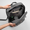 Рюкзак Eclipse с USB разъемом, серый с логотипом  заказать по выгодной цене в кибермаркете AvroraStore