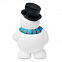 Антистресс-снеговик с логотипом  заказать по выгодной цене в кибермаркете AvroraStore
