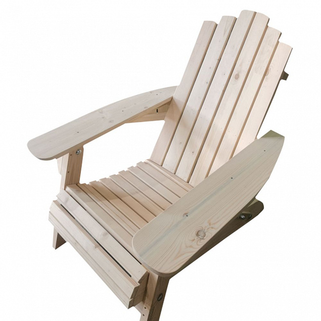 Складное садовое кресло «Адирондак» с логотипом  заказать по выгодной цене в кибермаркете AvroraStore