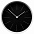 Часы настенные Berne, черные с логотипом  заказать по выгодной цене в кибермаркете AvroraStore