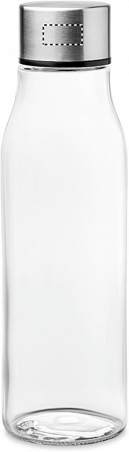 Стеклянная бутылка 500 мл с логотипом  заказать по выгодной цене в кибермаркете AvroraStore