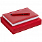 Набор Nebraska, красный с логотипом  заказать по выгодной цене в кибермаркете AvroraStore