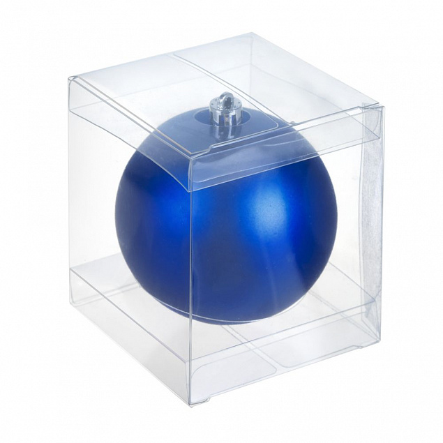 Прозрачная коробка для пластиковых шаров 8 см с логотипом  заказать по выгодной цене в кибермаркете AvroraStore
